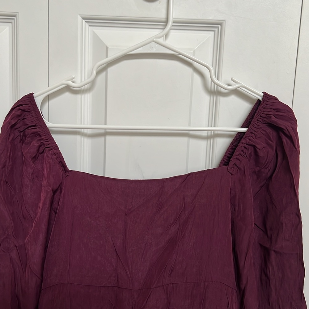 Silk Midi Dress, small size - Picture 5 of 6